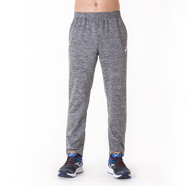 Tepláky LONG PANTS ELBA tmavšia sivá melanž