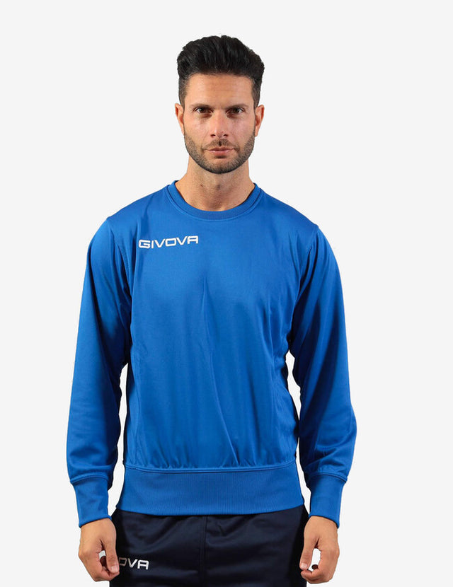 Mikina MAGLIA POLARFLEECE G/COLLO GIVOVA ONE azúrová modrá