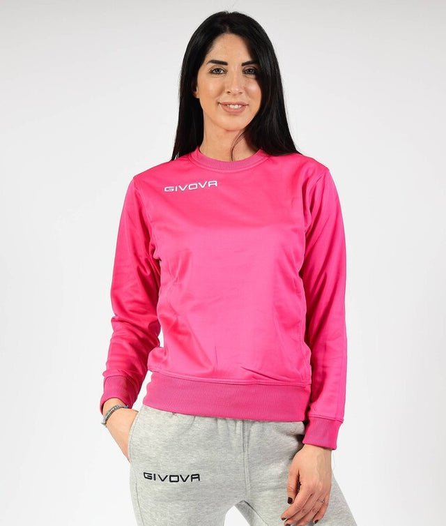 Mikina MAGLIA POLARFLEECE G/COLLO GIVOVA ONE fuchsiová