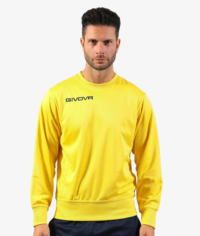 Mikina MAGLIA POLARFLEECE G/COLLO GIVOVA ONE žltá