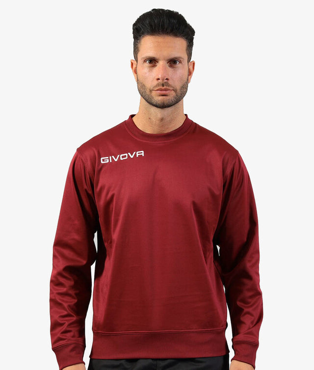 Mikina MAGLIA POLARFLEECE G/COLLO GIVOVA ONE granátová