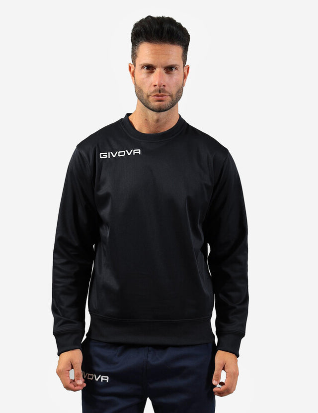 Mikina MAGLIA POLARFLEECE G/COLLO GIVOVA ONE čierna