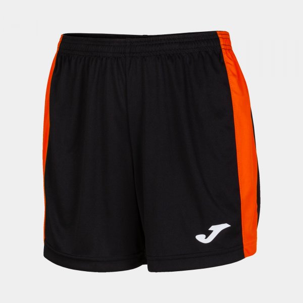 MAXI SHORTS BLACK ORANGE BLACK-ORANGE