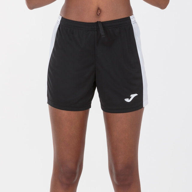 Dámske futbalové šortky MAXI SHORT čierna biela