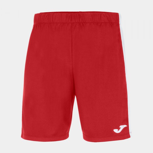 Futbalové šortky MAXI SHORT červená biela