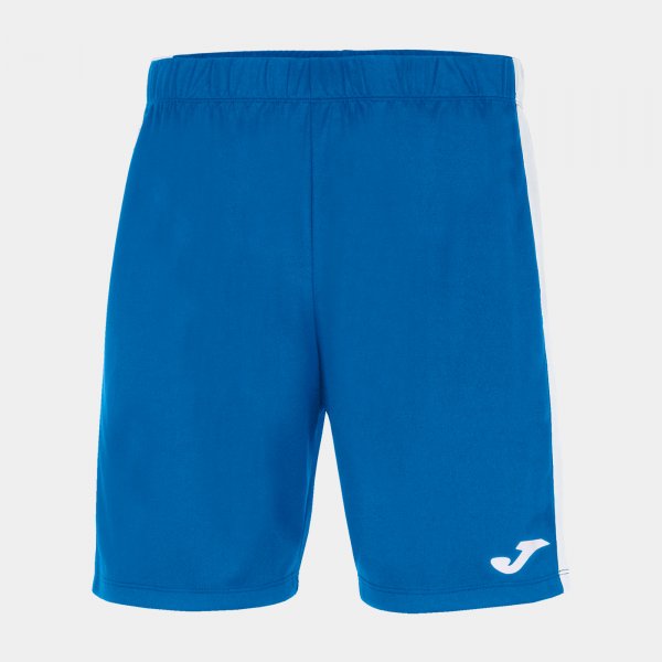 Futbalové šortky MAXI SHORT azúrová biela