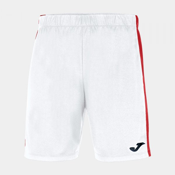 Futbalové šortky MAXI SHORT biela červená