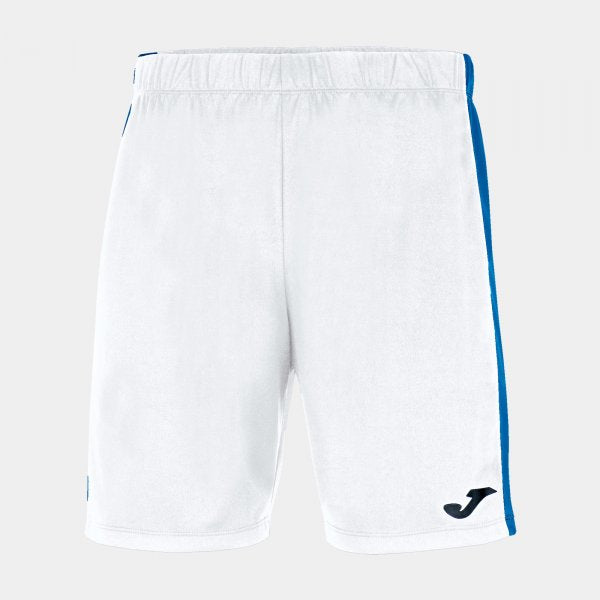 Futbalové šortky MAXI SHORT biela azúrová