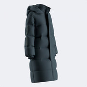 Dámska bunda do dažďa MIMETIC ANORAK modrá - šedá