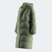 Dámska bunda do dažďa MIMETIC ANORAK zelená
