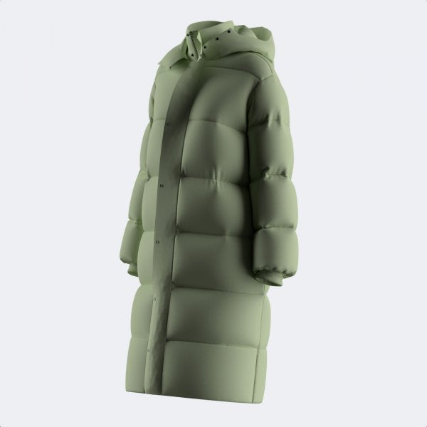 Dámska bunda do dažďa MIMETIC ANORAK zelená