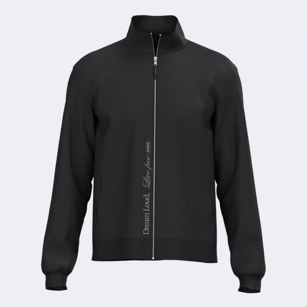 Mikina MIMETIC FULL ZIP SWEATSHIRT čierna
