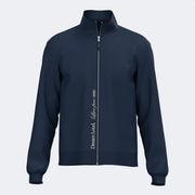 Mikina MIMETIC FULL ZIP SWEATSHIRT modrá námornícka