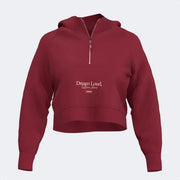 Dámska mikina MIMETIC HOODIE DARK RED WINE
