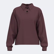 Dámske polo tričko MIMETIC LONG SLEEVE POLO fialová