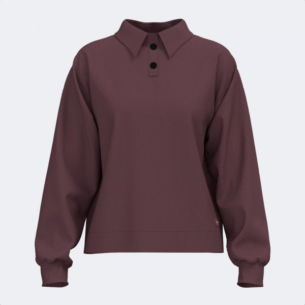 Dámske polo tričko MIMETIC LONG SLEEVE POLO fialová