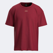 Polo tričko MIMETIC SHORT SLEEVE T-SHIRT bordová