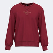 Mikina MIMETIC SWEATSHIRT DARK RED WINE