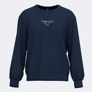 Mikina MIMETIC SWEATSHIRT modrá námornícka