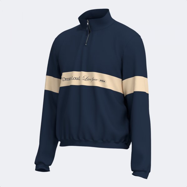 Mikina MIMETIC SWEATSHIRT modrá námornícka