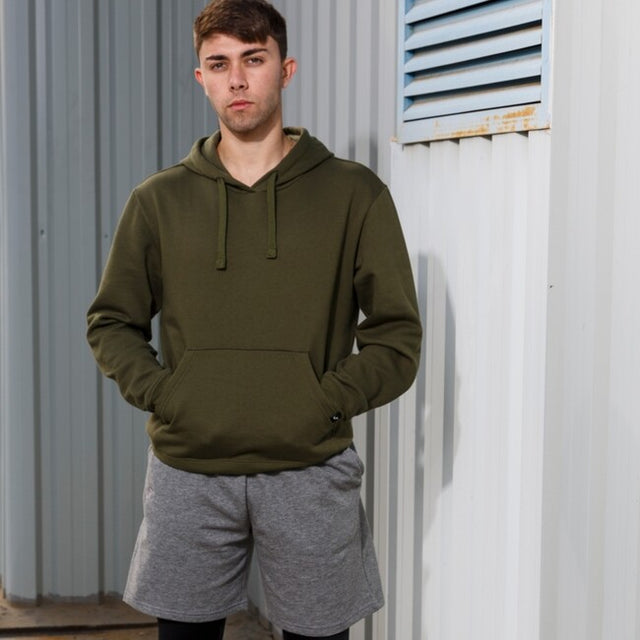 Mikina s kapucňou MONTANA HOODIE khaki