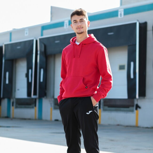 Mikina s kapucňou MONTANA HOODIE červená