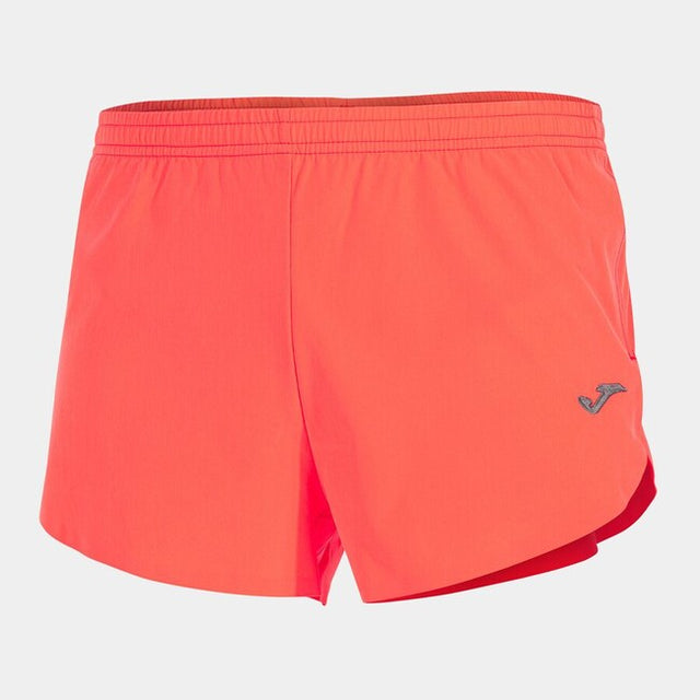 Bežecké šortky SHORT OLIMPIA koralová fluo