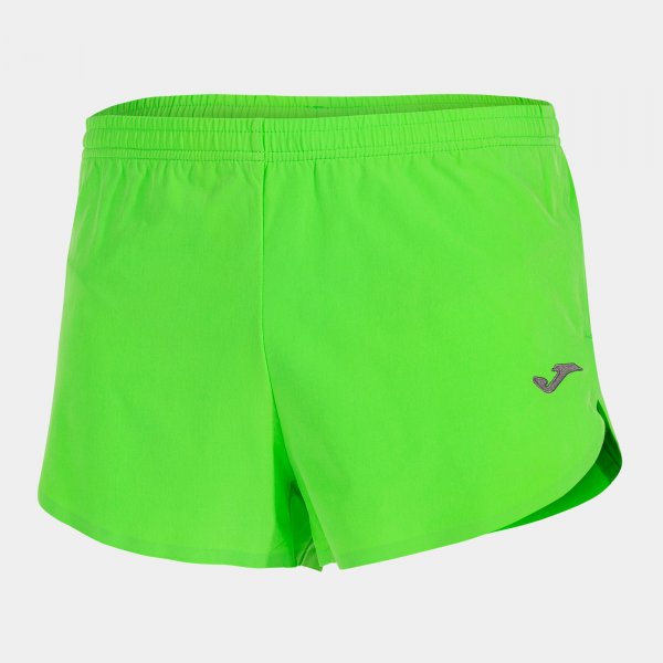 Bežecké šortky SHORT OLIMPIA fluo zelená