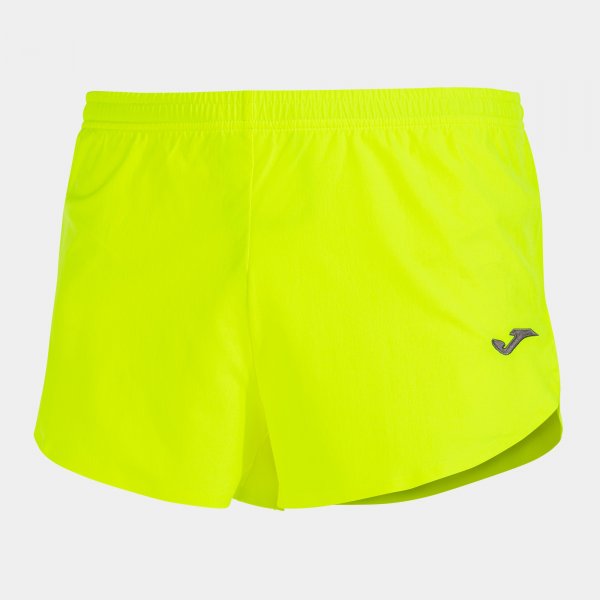 Bežecké šortky SHORT OLIMPIA fluo žltá