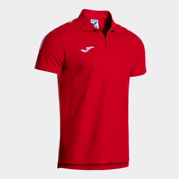 Polo tričko OLIMPIADA SHORT SLEEVE POLO červená