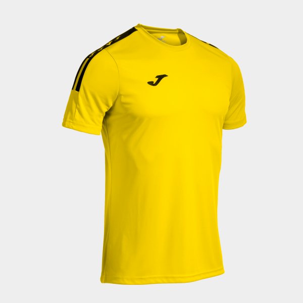 Dres / tričko OLIMPIADA ALL SPORT SHORT SLEEVE T-SHIRT žltá čierna