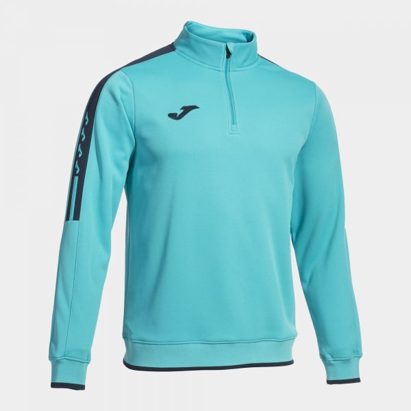 Mikina OLIMPIADA SWEATSHIRT fluo tyrkysová