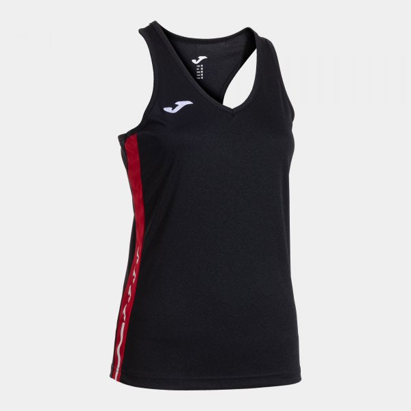 OLIMPIADA TANK TOP BLACK RED BLACK-RED