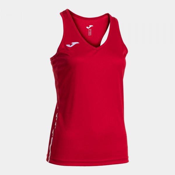 Dámske športové tielko OLIMPIADA TANK TOP červená