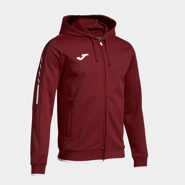 OLIMPIADA ZIP-UP HOODIE BURGUNDY BURGUNDY