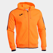 OLIMPIADA ZIP-UP HOODIE ORANGE BLACK ORANGE-BLACK