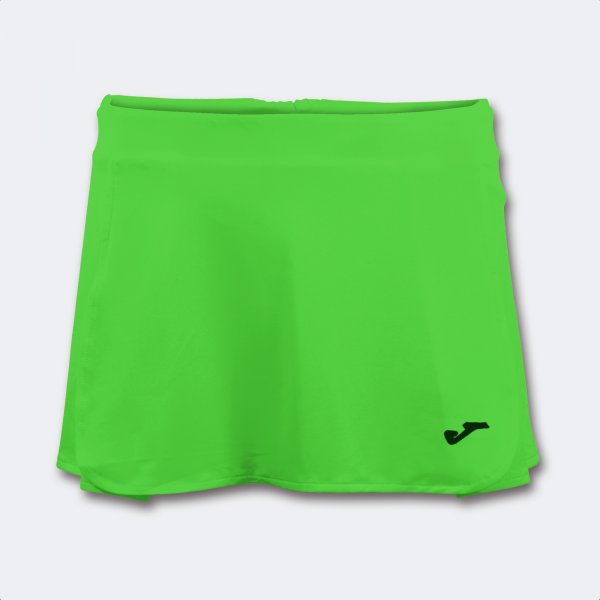 Dámska športová sukňa COMBINED SKIRT/SHORTS OPEN II fluo zelená