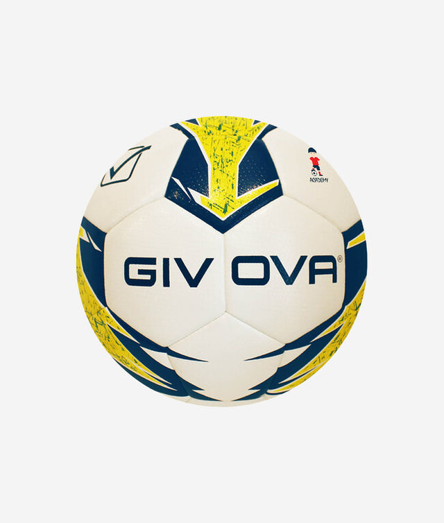 Lopta PALLONE ACADEMY FRECCIA žltá-modrá