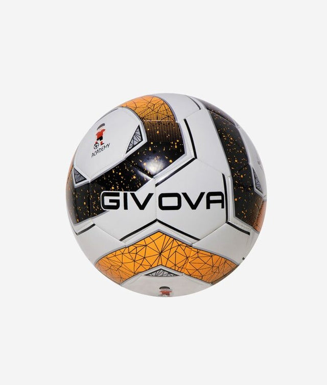 Lopta PALLONE ACADEMY SCHOOL čierna-fluo oranžová