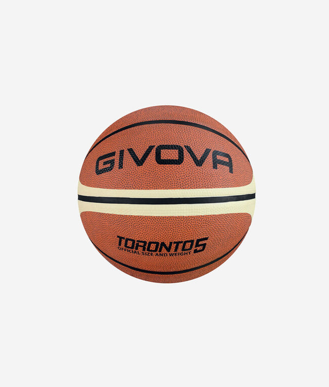Lopta PALLONE BASKET TORONTO N.5 (B1500) oranžová