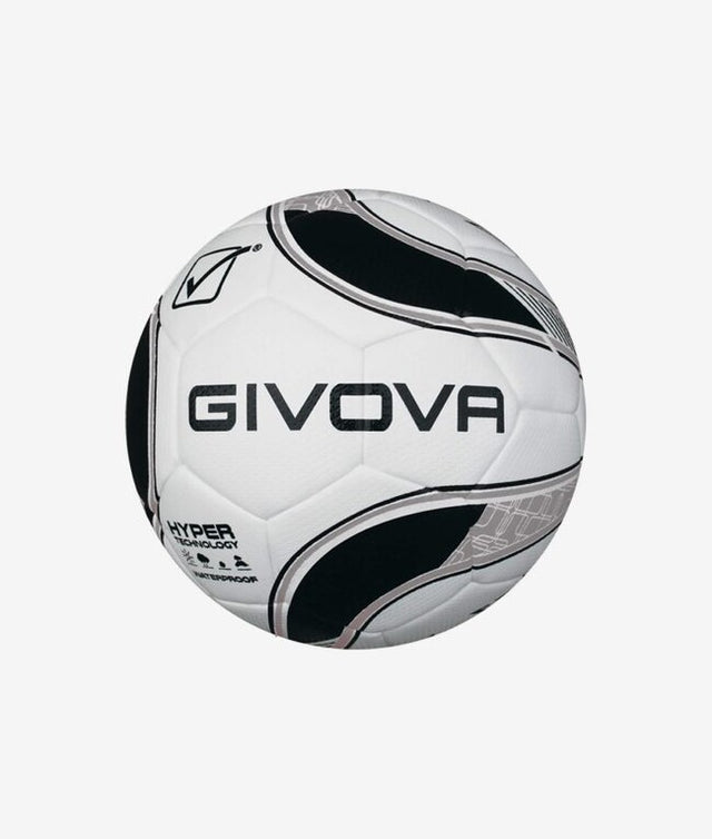 Lopta PALLONE MATCH HYPER čierna-strieborná