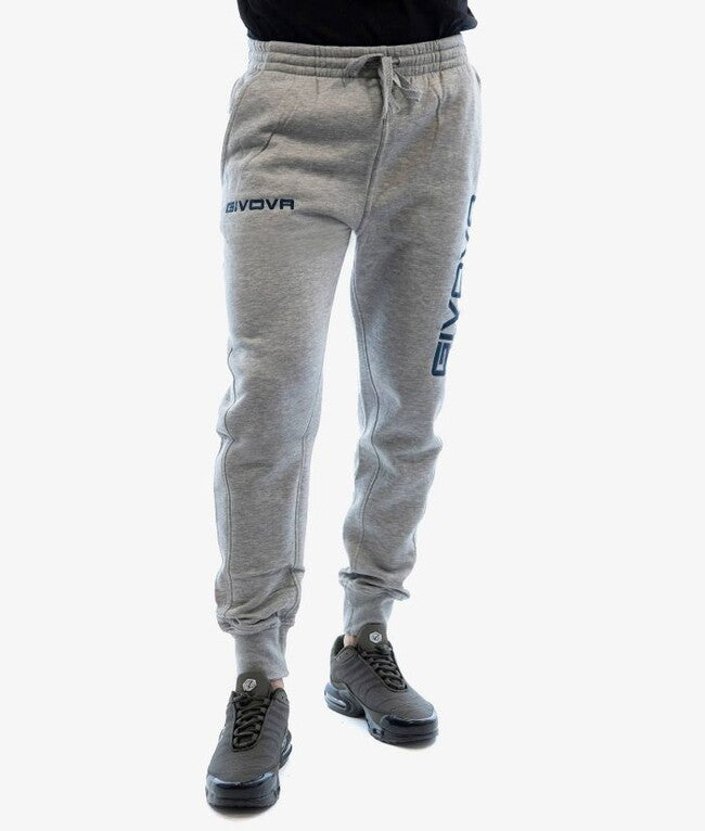 PANTA KING FELPA (MOON) GRIGIO CHIARO/BLU