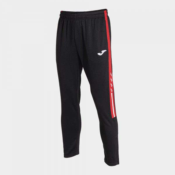 Tepláky OLIMPIADA LONG PANTS čierna červená