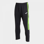 OLIMPIADA LONG PANTS BLACK FLUOR GREEN NEGRO-VERDE FLUOR