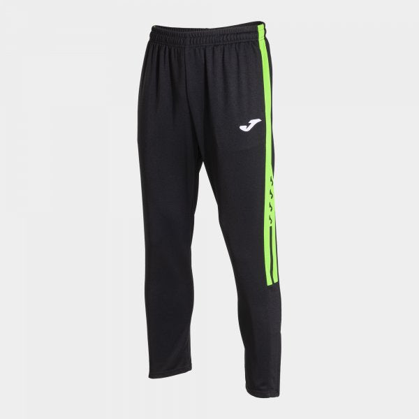 OLIMPIADA LONG PANTS BLACK FLUOR GREEN NEGRO-VERDE FLUOR