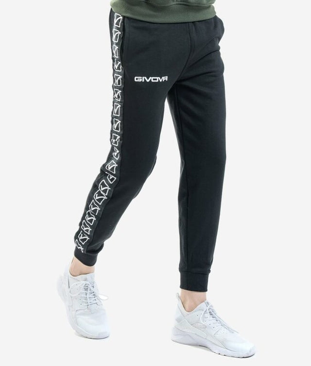 Tepláky PANTALONE FELPA BAND čierna