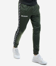 PANTALONE TRICOT BAND VERDE MILITARE