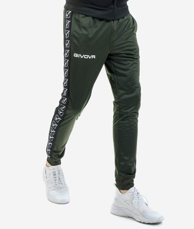 PANTALONE TRICOT BAND VERDE MILITARE