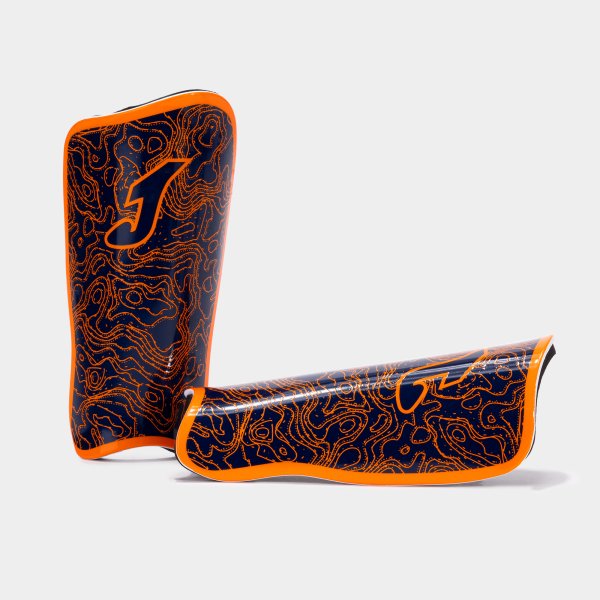 Chrániče PANTHER SHIN GUARDS námornícka-koralová