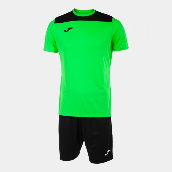 Dres PHOENIX II SET fluo zelená čierna